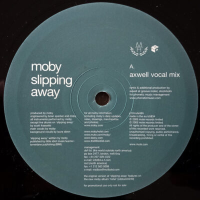 Moby - Slipping Away - 2x12", Promo