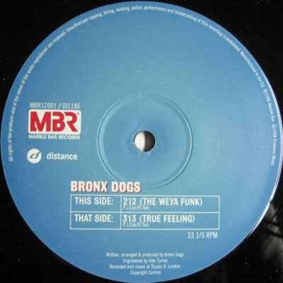 Bronx Dogs - 212 (Weya Funk) - 12", Single