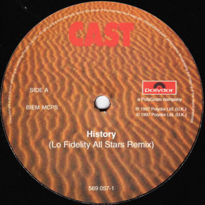 Cast - History (Remixes) - 12"