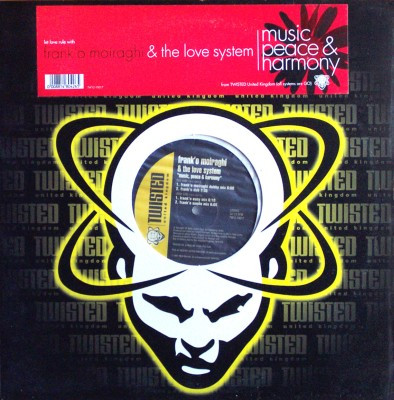 Frank 'O Moiraghi & The Love System - Music, Peace & Harmony - 12"