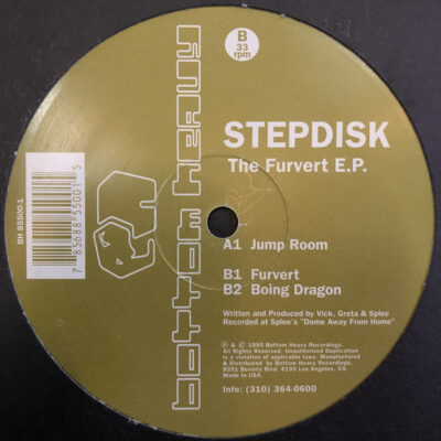 Stepdisk - The Furvert EP - 12", EP