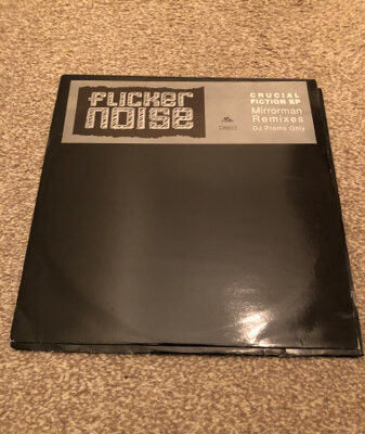 Flicker Noise - Crucial Fiction EP - 12", EP, Promo