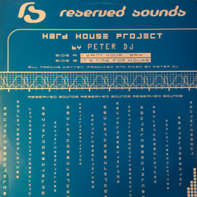 Peter DJ - Hard House Project - 12"