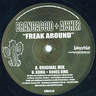 Brancaccio & Aisher - Freak Around - 12"
