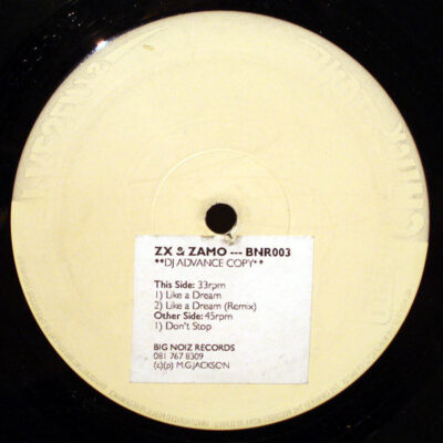 Zx & Zamo - Don't Stop - 12", Promo, W/Lbl, Sti