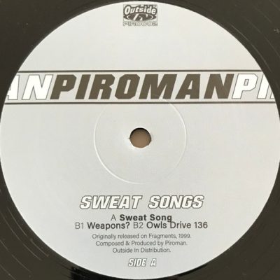 Piroman - Sweat Songs - 12", RE