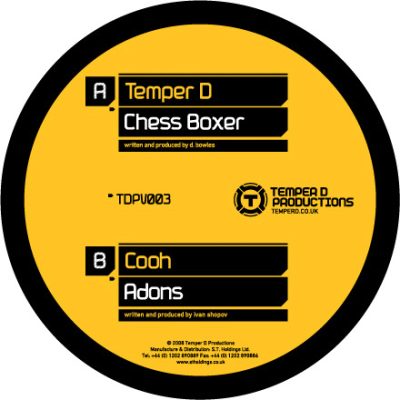 Temper D / Cooh - Chess Boxer / Adons - 12"