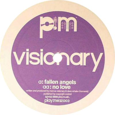 Visionary - Fallen Angels / No Love - 12"