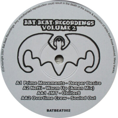 Various - Bat Beat Recordings Volume 2 - 12", Ltd