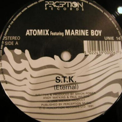 Atomix Featuring Marine Boy - S.T.K. (Eternal) - 12", Bar