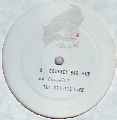 Unknown Artist - Prophecy / Cockney Bad Boy - 12", W/Lbl