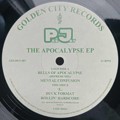Peejay (7) - The Apocalypse EP - 12", EP